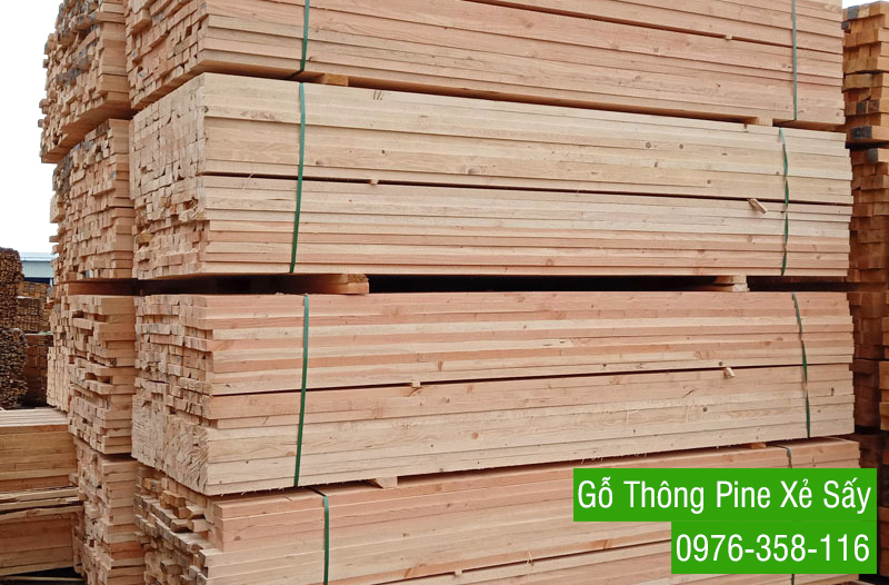 Bảng Giá Gỗ Thông (Pine) Xẻ Sấy Tự Nhiên Giá Rẻ TPHCM