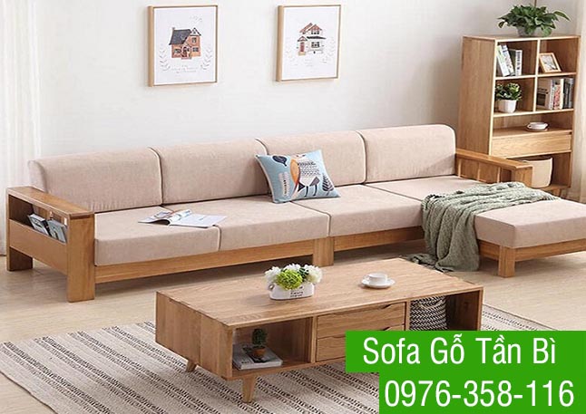 Ghế sofa gỗ tần bì xẻ sấy